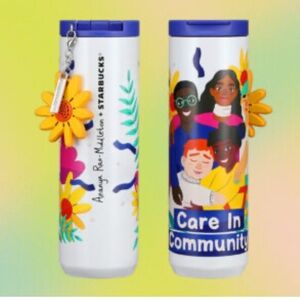 NEW Starbucks 2024 Ananya Rao Middleton Series 16Oz Stainless Steel Tumbler